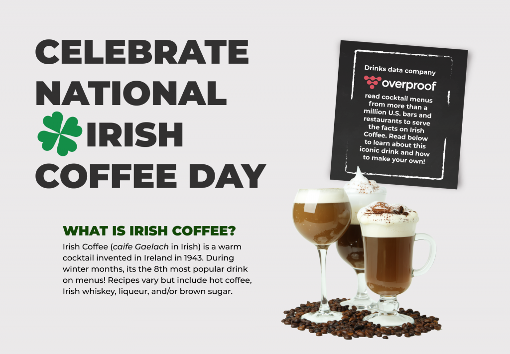 Celebrate National Irish Coffee Day with Overproof